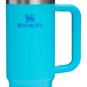 51OyQcBr5OL STANLEY Quencher H2.0 Tumbler with Handle and Straw 30 oz | Flowstate 3-Position Lid | Cup Holder Compatible for Travel | Insulated Stainless Steel Cup | BPA-Free | Splash