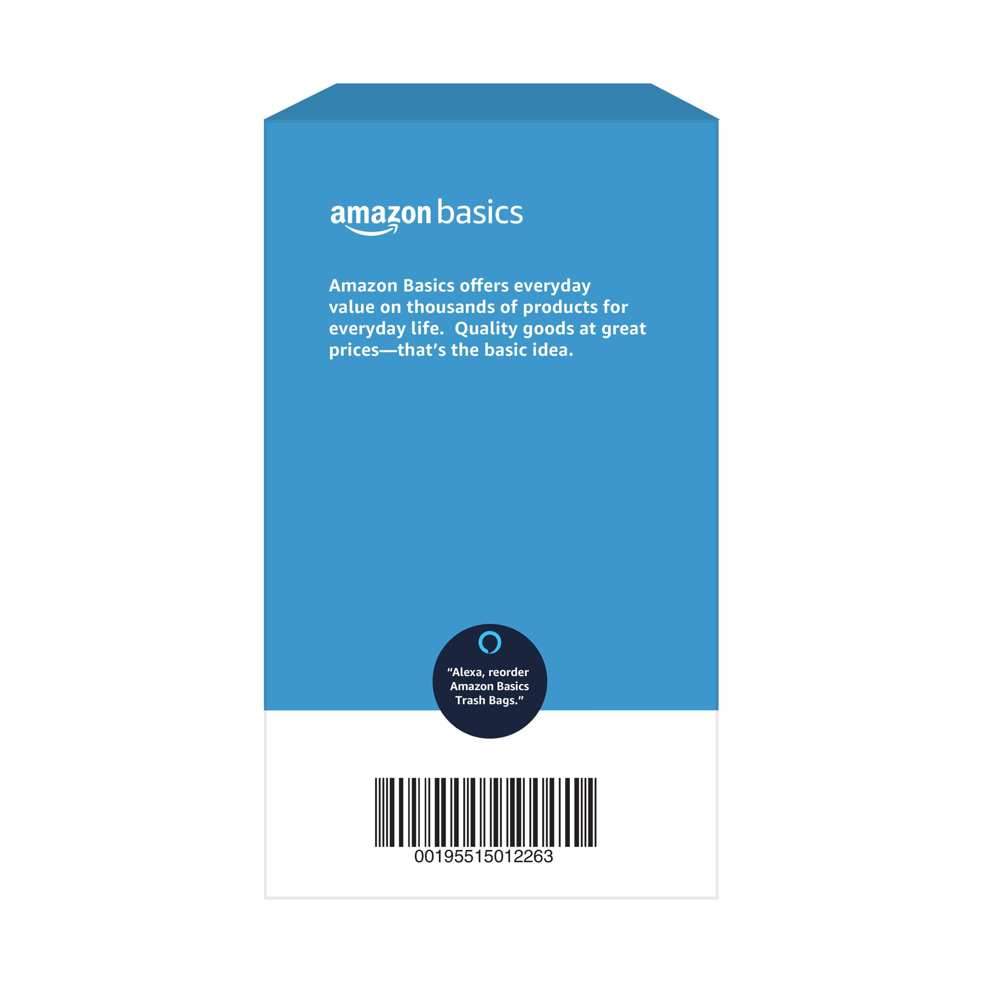 Amazon Basics Multipurpose Drawstring Trash Bags, 30 Gallon, 50 Count (Previously Solimo) - Image 2