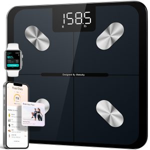 71XIV9FM8HL Etekcity Smart Scale for Body Weight, FSA&HSA Eligible, Bathroom Digital Weighing Scale with BMI, Body Fat, Muscle Mass, Accurate Bluetooth Home User Health Equipment Sync Apps