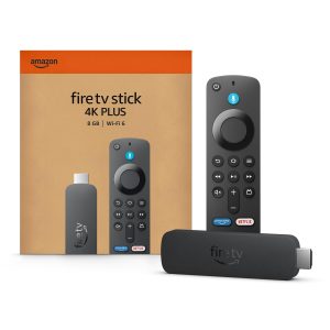 Amazon Fire TV Stick 4K Plus (newest model) with AI-powered Fire TV Search, Wi-Fi 6, stream over 1.8 million movies and shows, free & live TV