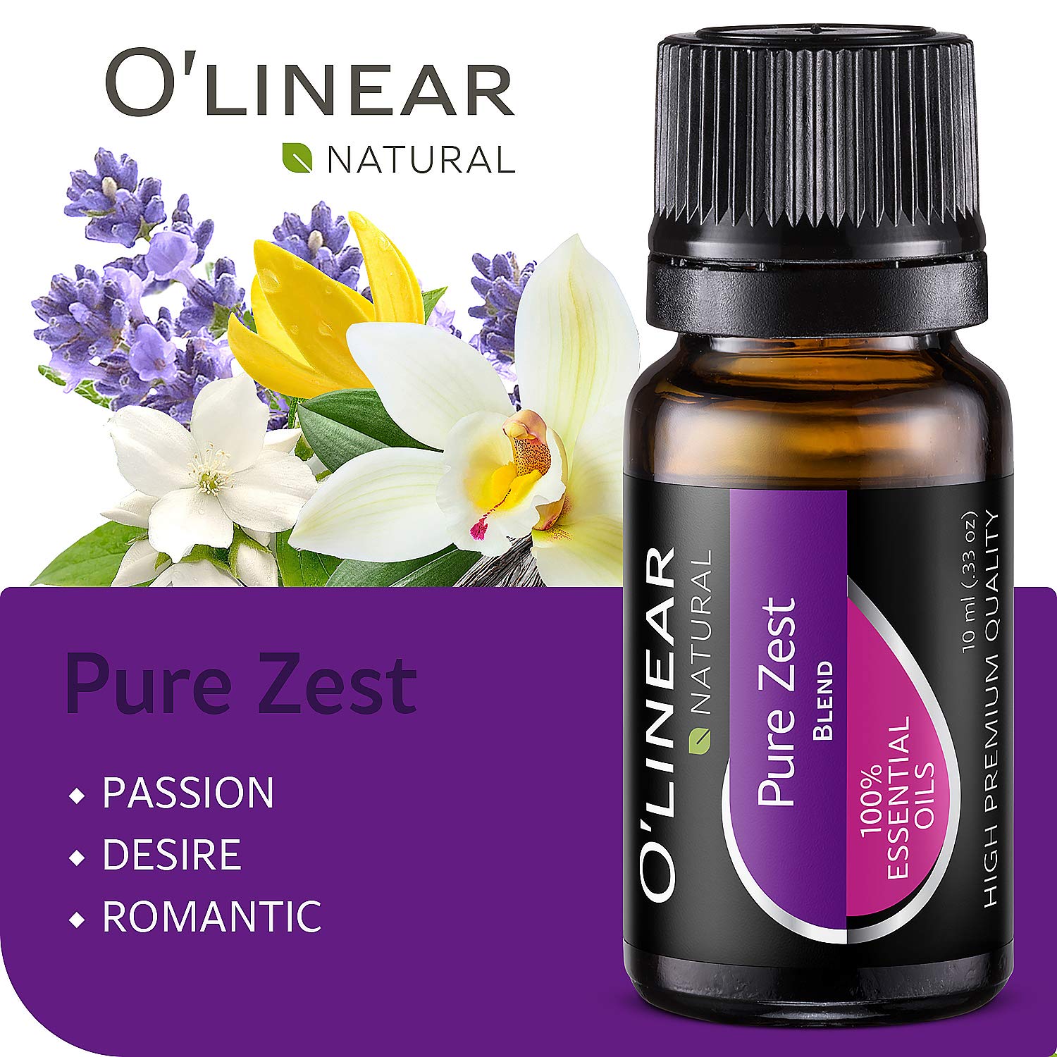 O'linear Essential Oils 6 Blends Set - Perfect for Humidifiers and Diffusers, Aromatherapy Diffuser Oils Scents, Essential Oil Kit for Home Use, Essential Oil Pack with Various Scents - Image 3