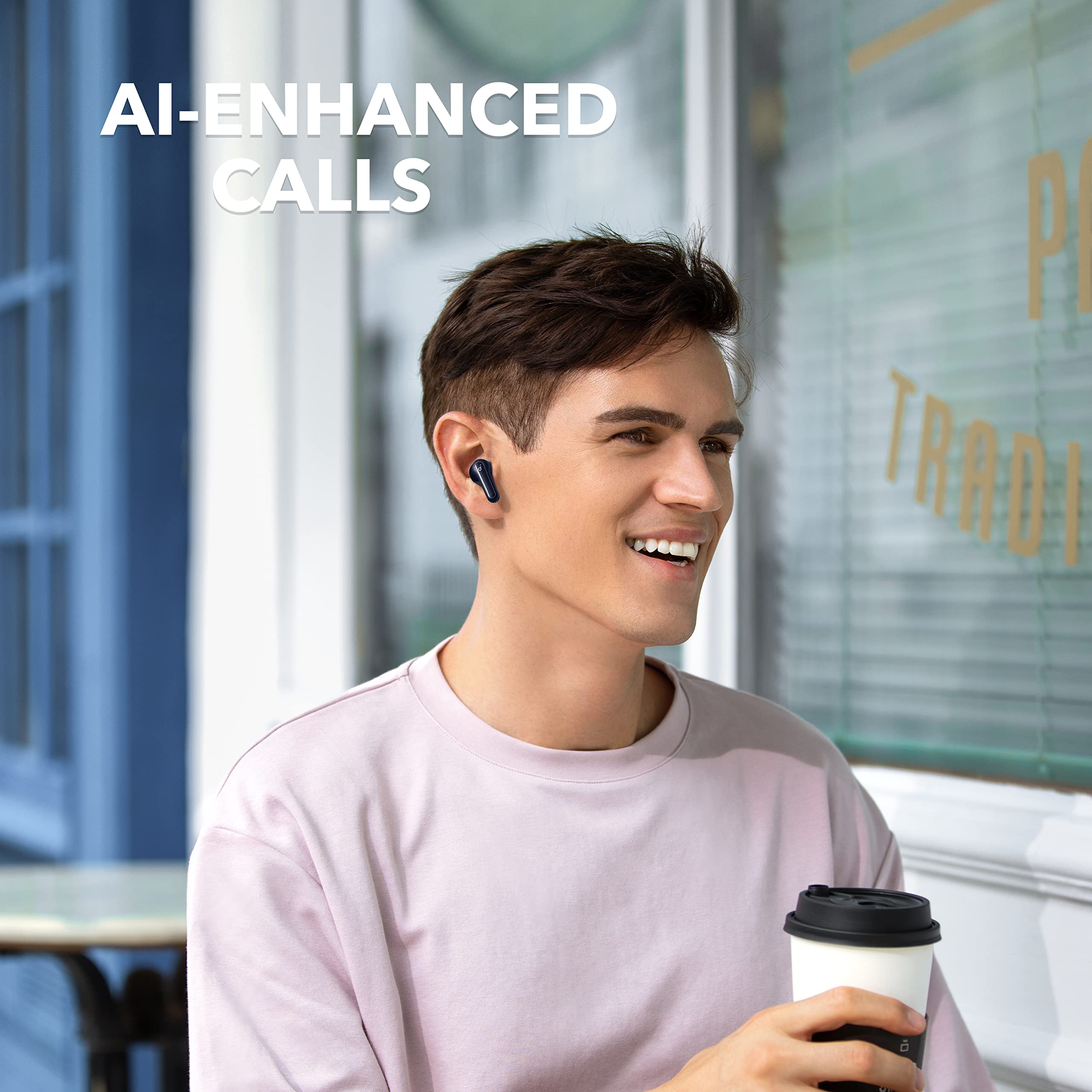 Soundcore by Anker Life P2 Mini True Wireless Earbuds, Bluetooth 5.2, 10mm Drivers for Big Bass, Custom EQ, 32H Playtime, Fast Charging, Comfortable, Tiny Size for Daily Use, Commute, Work - Image 3