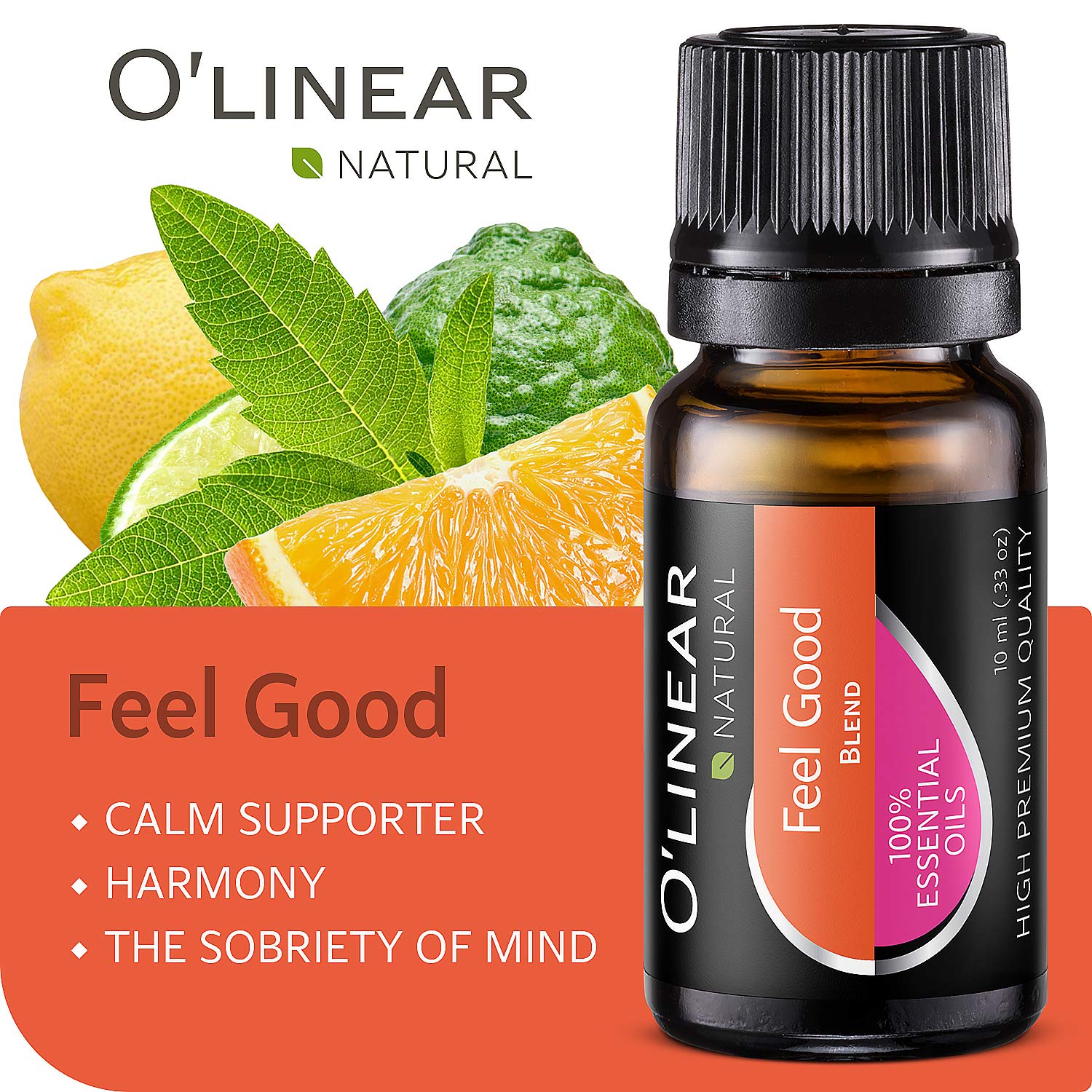 O'linear Essential Oils 6 Blends Set - Perfect for Humidifiers and Diffusers, Aromatherapy Diffuser Oils Scents, Essential Oil Kit for Home Use, Essential Oil Pack with Various Scents - Image 5