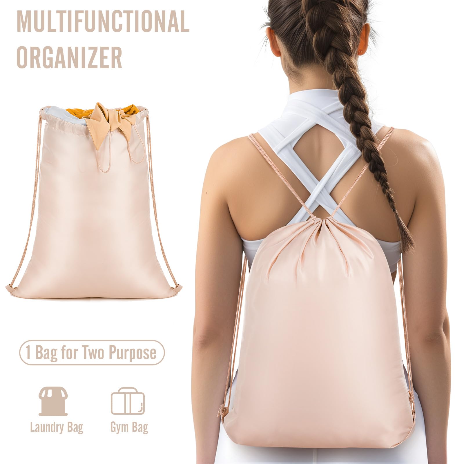 Veken 8 Set Packing Cubes, Gifts for Women Mom Her, Christmas Personalized Cruise Ship Travel Essentials Accessories for Beach Vacation, Suitcase Organizer Bags for Luggage with Hanging Toiletry Bag - Image 3